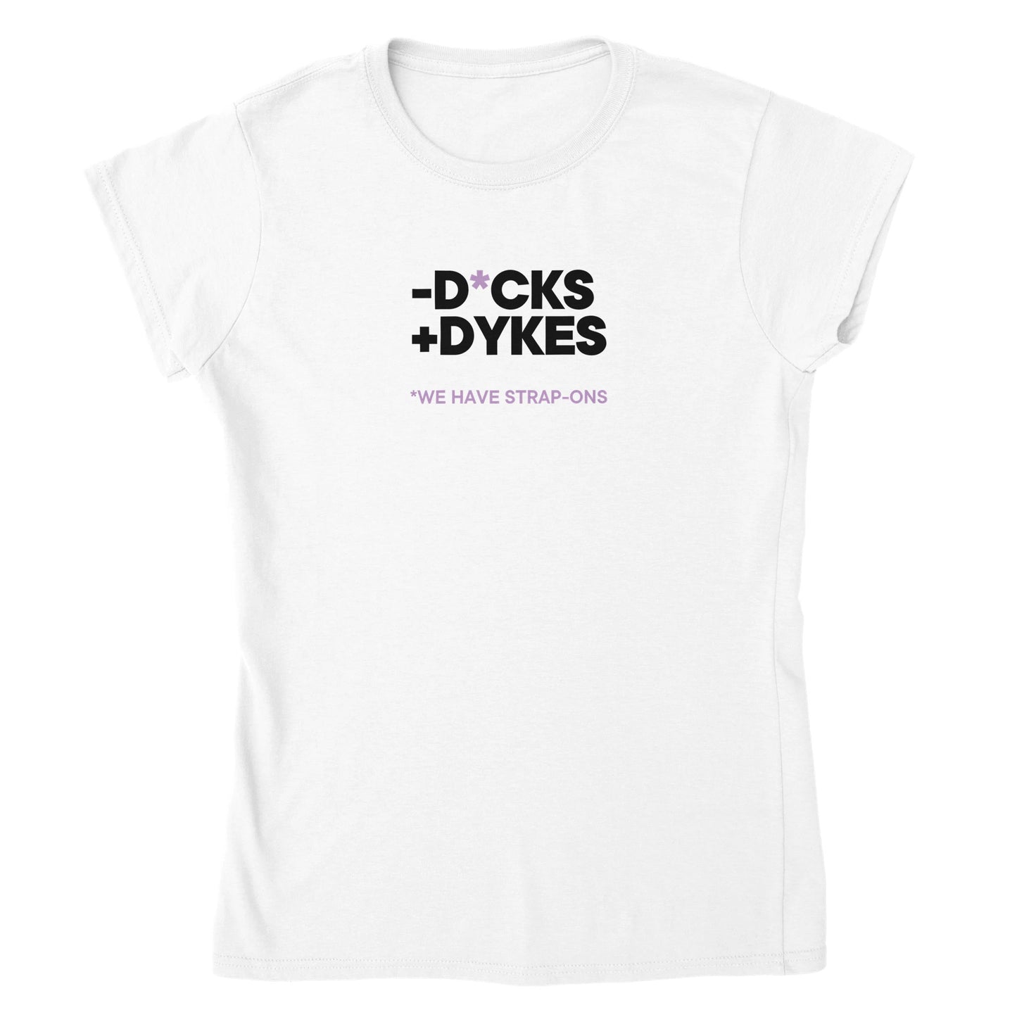- D*cks + Dykes - Maglietta classica donna